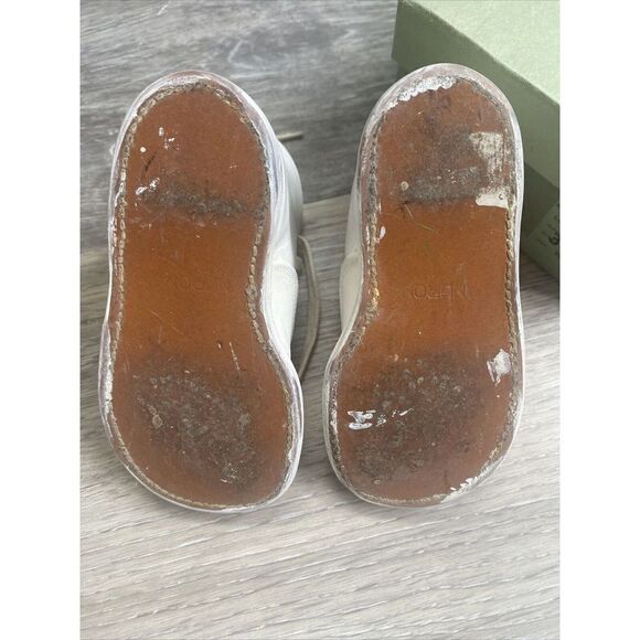 VINTAGE Nuron BABY SHOES JC PENNEYS SIZE 3 1/2 D ORIGINAL BOX Hard Soles - Picture 6 of 9